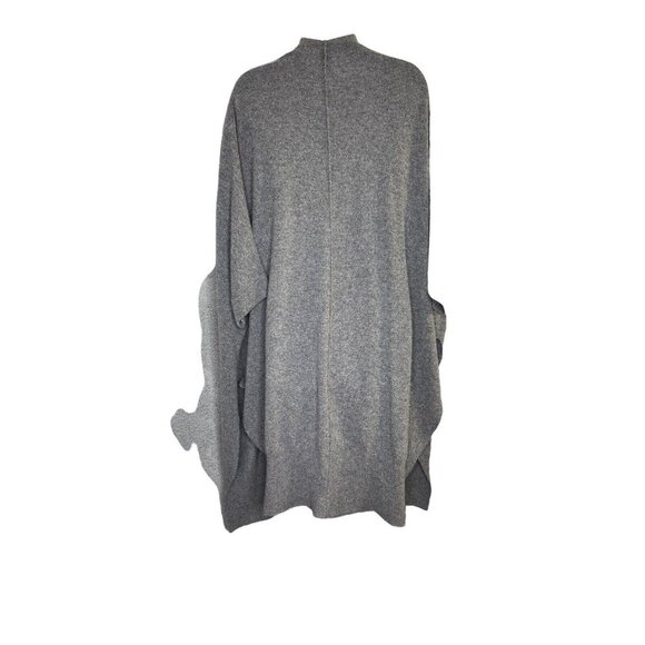 L2 London Womens Open Cardigan Sweater w/ Front Pockets Cashmere One Size - Picture 4 of 7